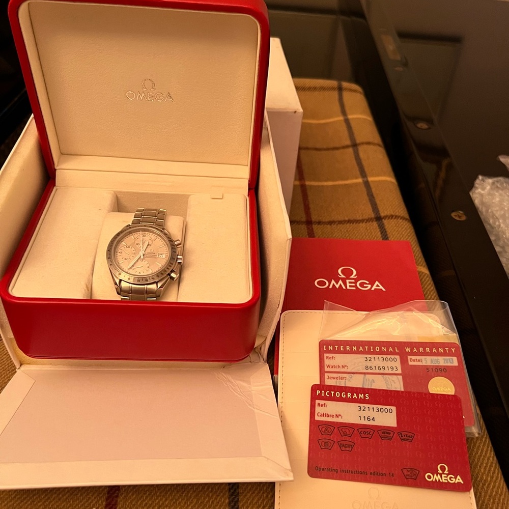 Omega Speedmaster with box and papers